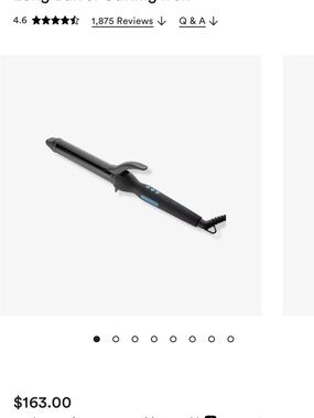 BIOIONIC long barrel curling iron PARTS ONLY WORKS PERFECT SEE DESCRIPTION